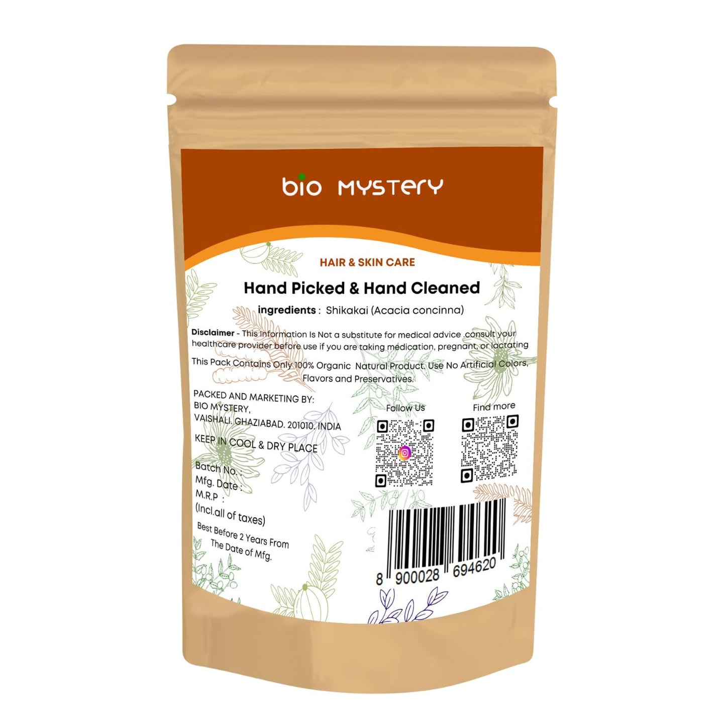 Shikakai Powder for Hair (100g)