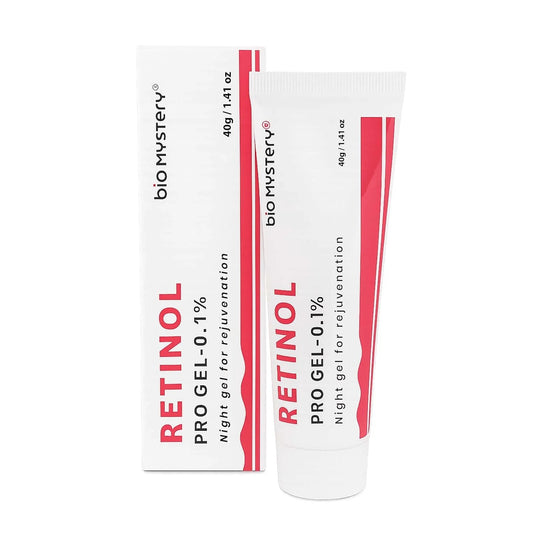 Retinol Pro Gel 0.1%: The Ultimate Night-Time Skincare Solution for Acne, Wrinkles & Dark Spots( 40g )