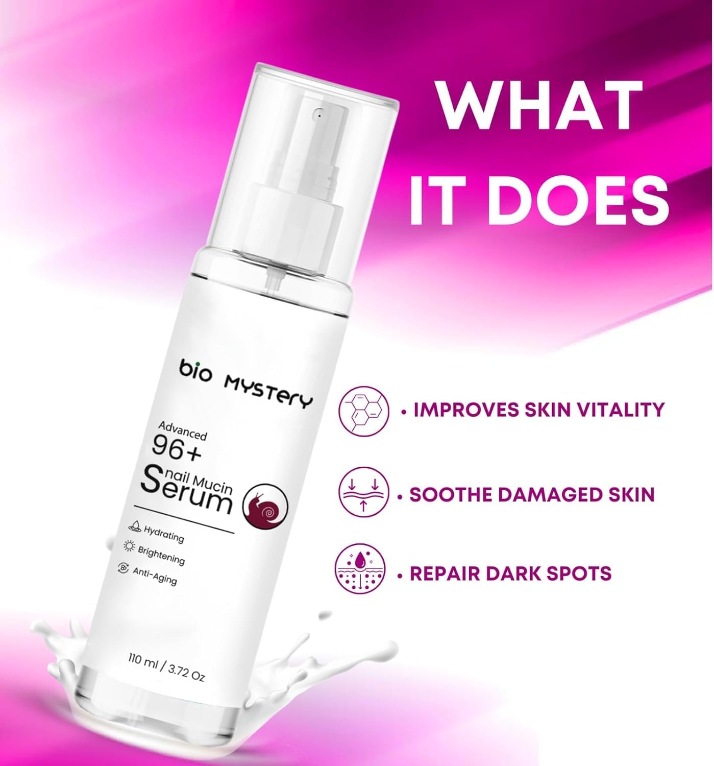 Advanced 96+ Snail Mucin Serum (110ml)