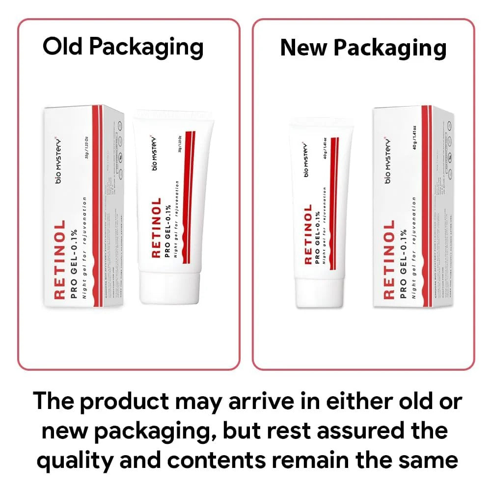 Retinol Pro Gel 0.1%: The Ultimate Night-Time Skincare Solution for Acne, Wrinkles & Dark Spots( 40g )