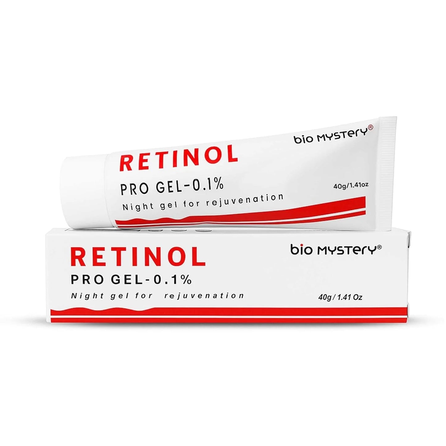 Retinol Pro Gel 0.1%: The Ultimate Night-Time Skincare Solution for Acne, Wrinkles & Dark Spots( 40g )
