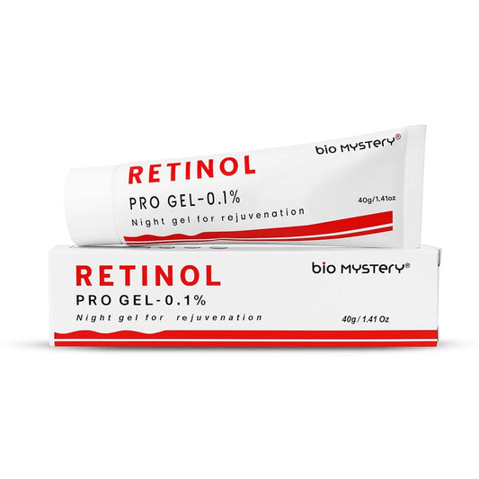 Retinol Pro Gel 0.1%: The Ultimate Night-Time Skincare Solution for Acne, Wrinkles & Dark Spots( 40g )