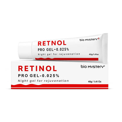 Bio Mystery Retinol Pro Gel 0.025% – Anti-Acne & Wrinkle Repair Night Gel – 40g