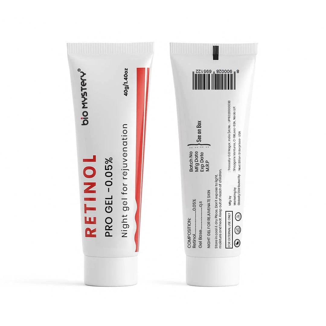Retinol Pro Gel 0.05% – Gentle Yet Powerful Care for Acne, Fine Lines & Uneven Skin Tone (40g)